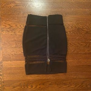 Sexy Stretchy Zip-Up Skirt
